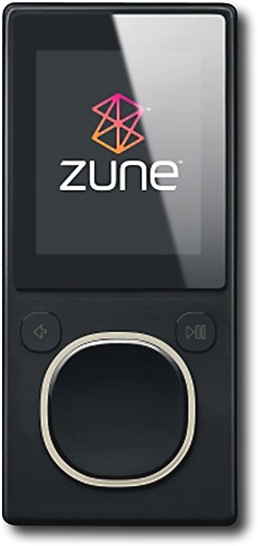  Zune - 4GB* MP3 Player - Black