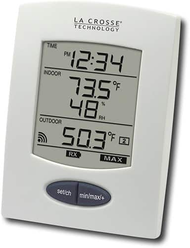 La Crosse Technology WS-9029U Wireless Weather Station with Digital Time,  Model: WS-9029U-IT-CBP, Home/Garden & Outdoor Store