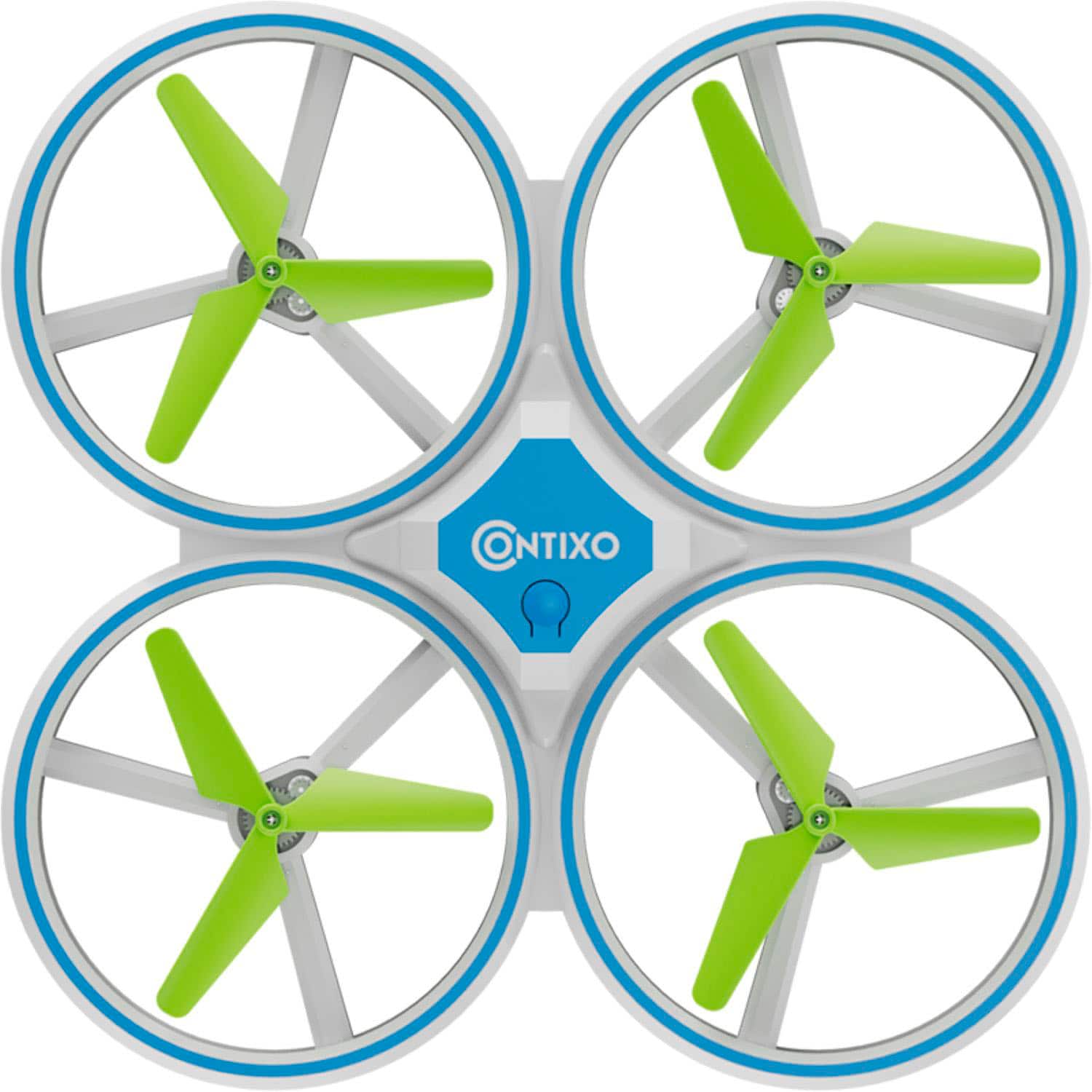 Alt View 19. Contixo - Mini Light Up Drone with Remote Controller - Blue.