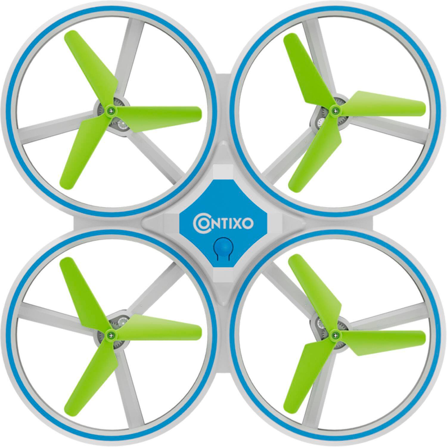 Alt View 19. Contixo - Mini Light Up Drone with Remote Controller - Blue.