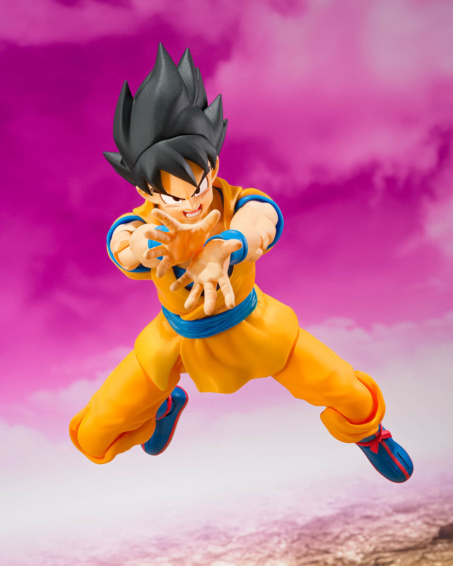 Alt View 5. Bandai - Son Goku - Daima - Dragon Ball Daima - Tamashii Nations S.H.Figuarts 5.7" Figure.