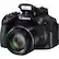 Left. Canon - PowerShot SX60 HS 16.1-Megapixel Digital Camera - Black.