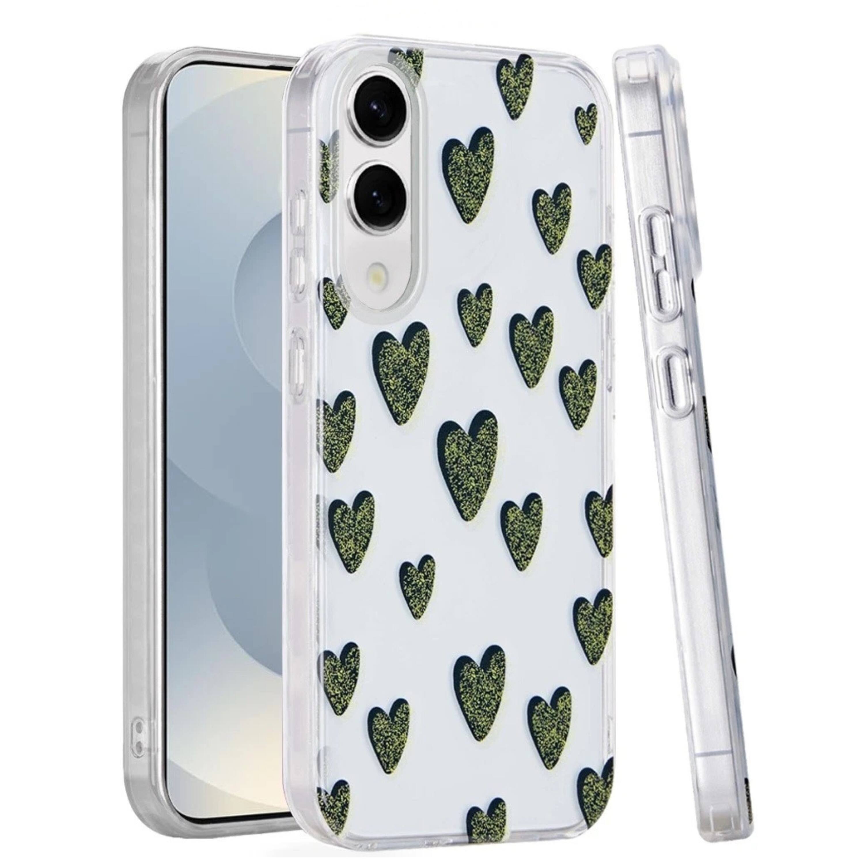 Kitcheniva Dual Layer TPU Protective Phone Case With Tempered Glass For ...