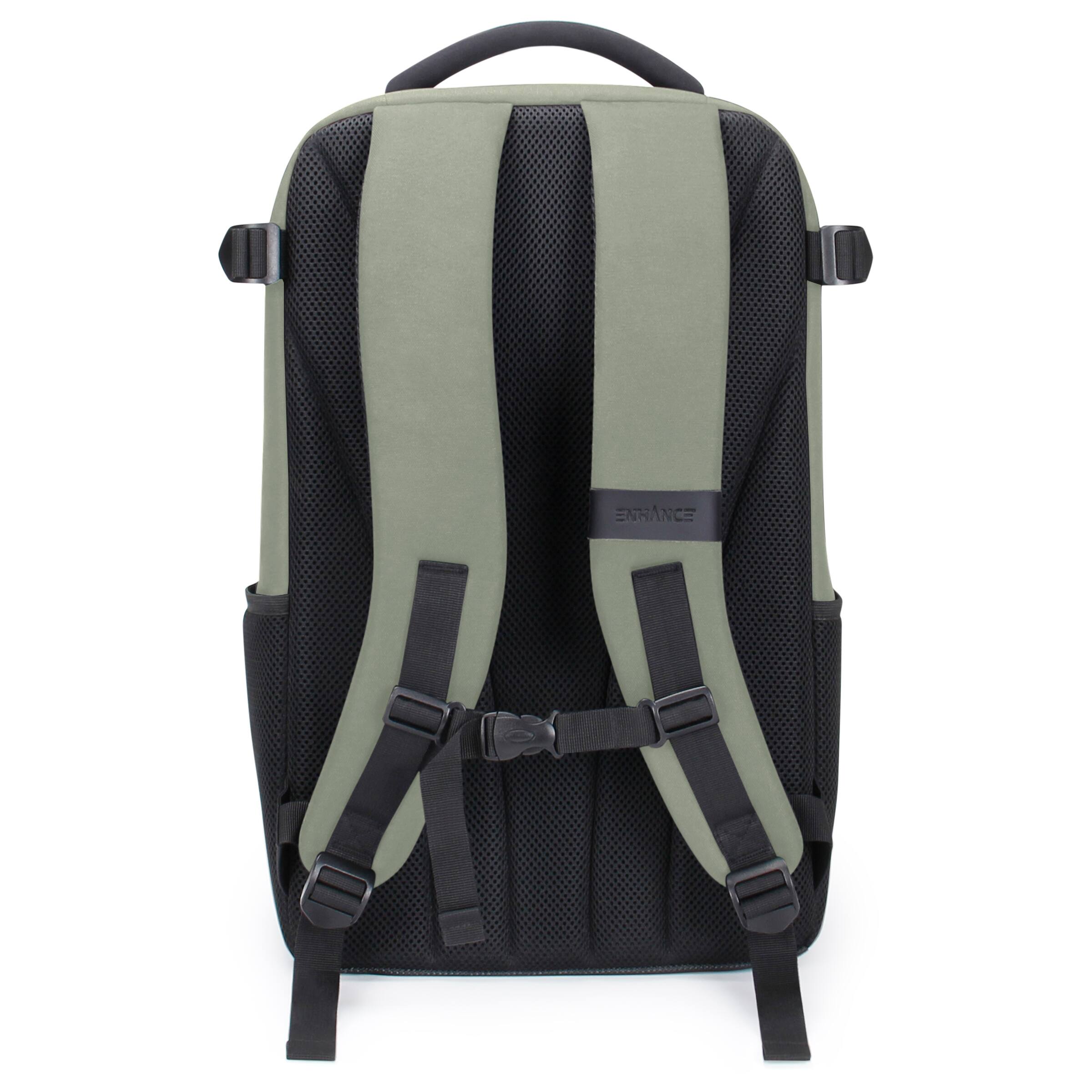 Alt View 8. ENHANCE - ENHANCE MTG Backpack Collector's Edition, TCG Card Organization (Dragon Silver) - Dragon Silver.