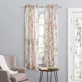 Ellis Curtain - Sophia Rod Pocket Tailored Panel - 48x84" - Multi