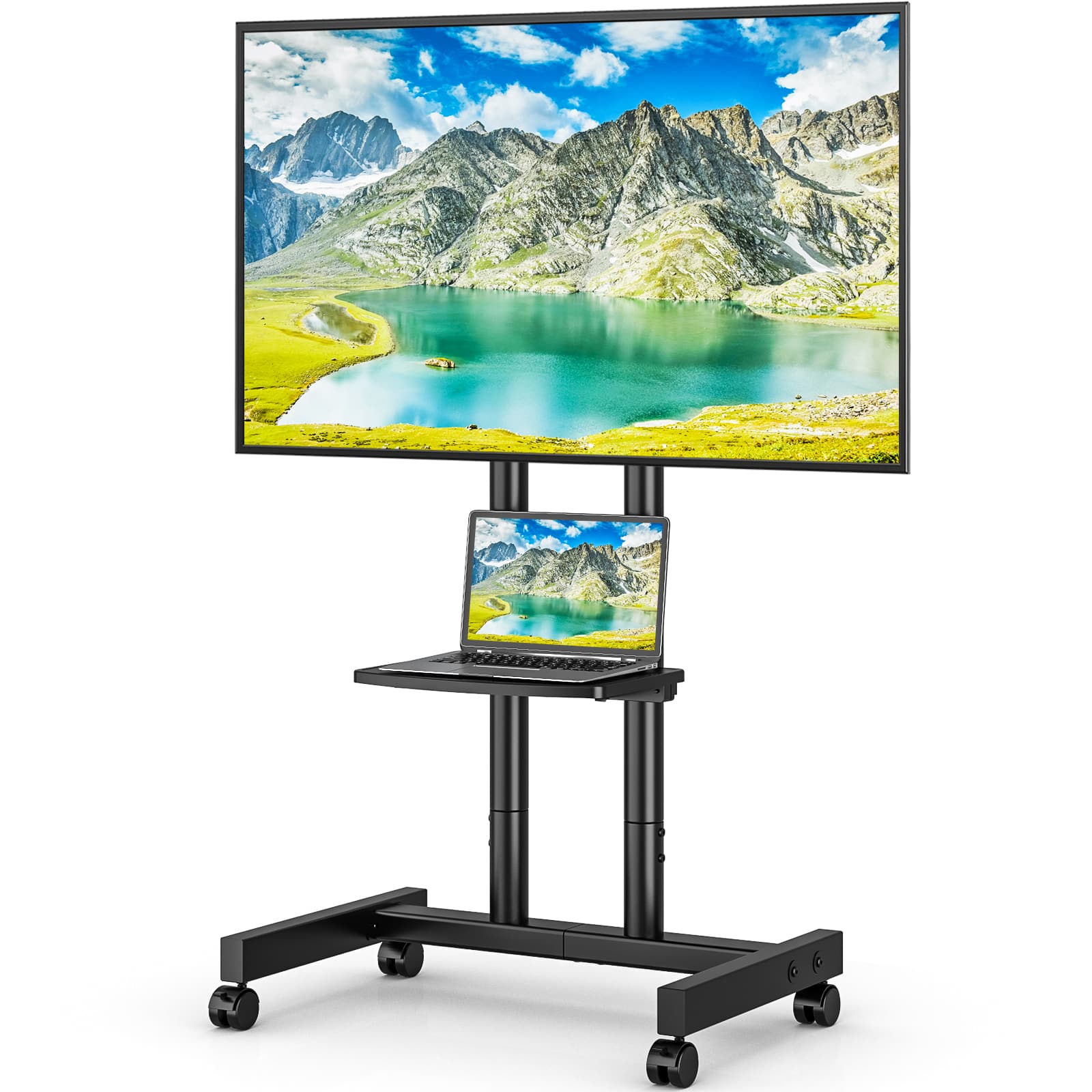 Rfiver - Suitable for TV stands ranging from 27 to 80 inches - Black