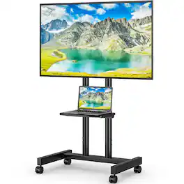 Rfiver - Suitable for TV stands ranging from 27 to 80 inches - Black