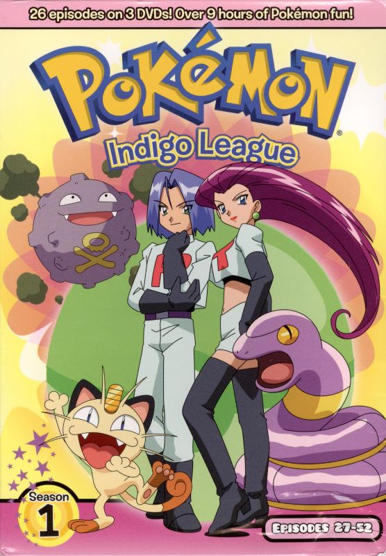  Pokemon: Indigo League - Season 1, Part 2 [3 Discs] [DVD]