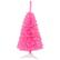 Front. Costway - 3 ft Premium Artificial Christmas Mini Tree Holiday Season with Plastic Stand - Pink.
