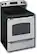 Angle Standard. GE - 30" Self-Cleaning Freestanding Electric Range - Stainless-Steel.