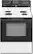 Front Standard. Whirlpool - 30" Self-Cleaning Freestanding Electric Range - Black-on-White.