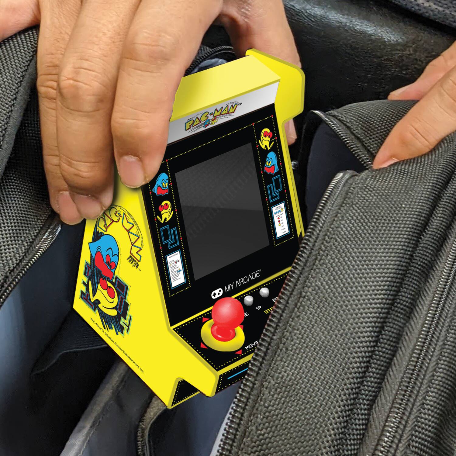 PAC MAN Nano Player Pro Portable Retro Arcade 845620041961 - Best Buy