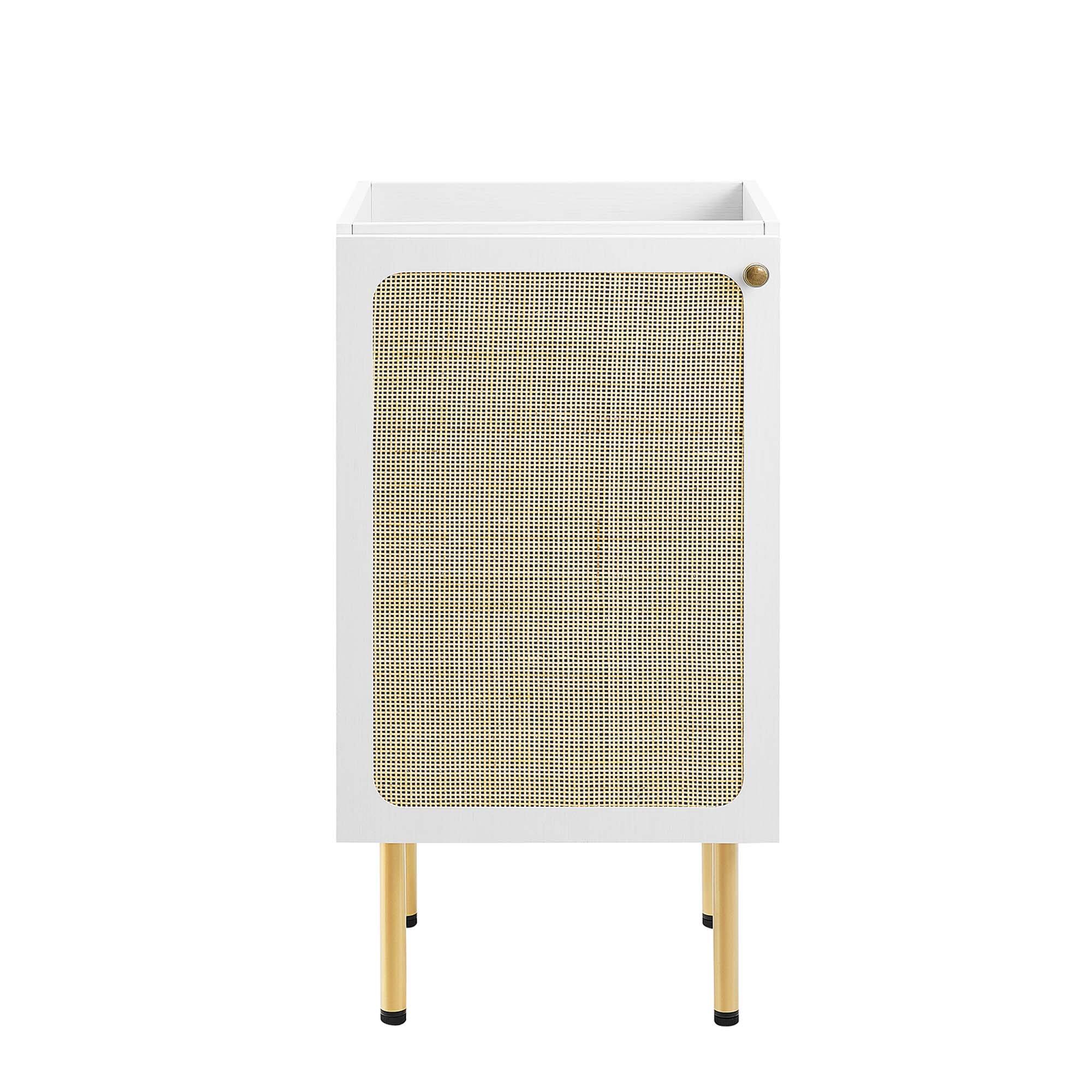 Alt View 6. Modway - Chaucer Bathroom Vanity with White Basin Included by Modway - White White.