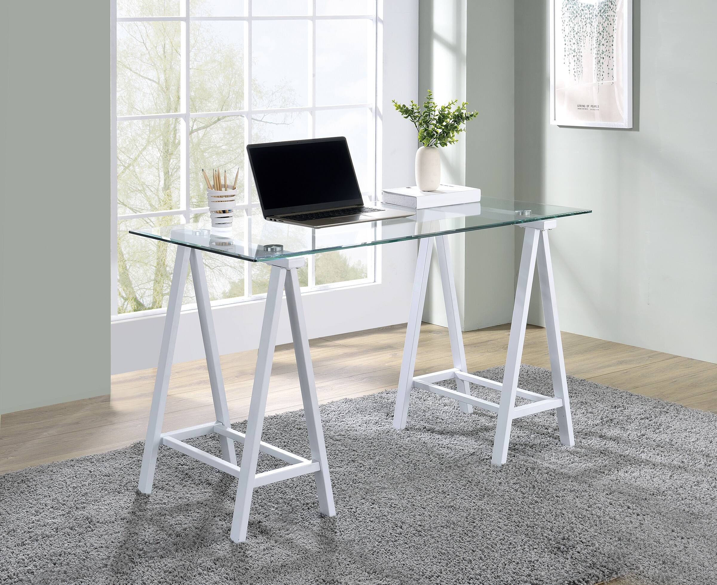 Alt View 13. OSP Home Furnishings - Middleton desk - White.