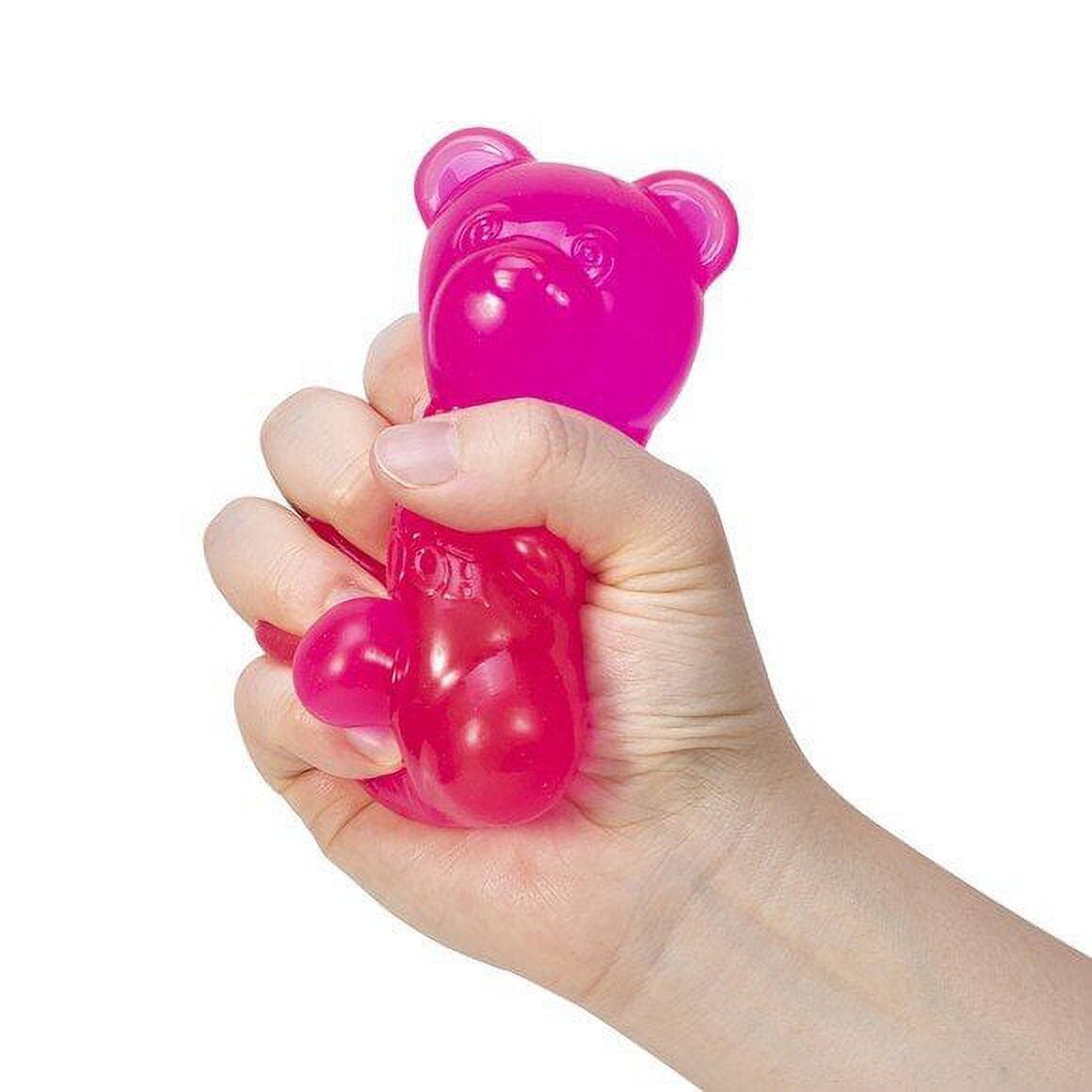 Alt View 1. Schylling - Nee Doh Gummy Bear Squishy Stress Toy - Jumbo Squeezy Fun for Kids and Adults.