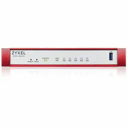 ZYXEL ZyWALL Security
PWR/SYS USER P1 P2 P3 P4 PS USB REBOOT RESET