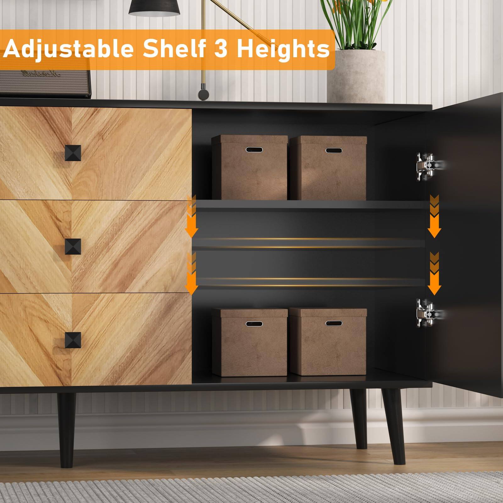 Adjustable Shelf 3 Heights