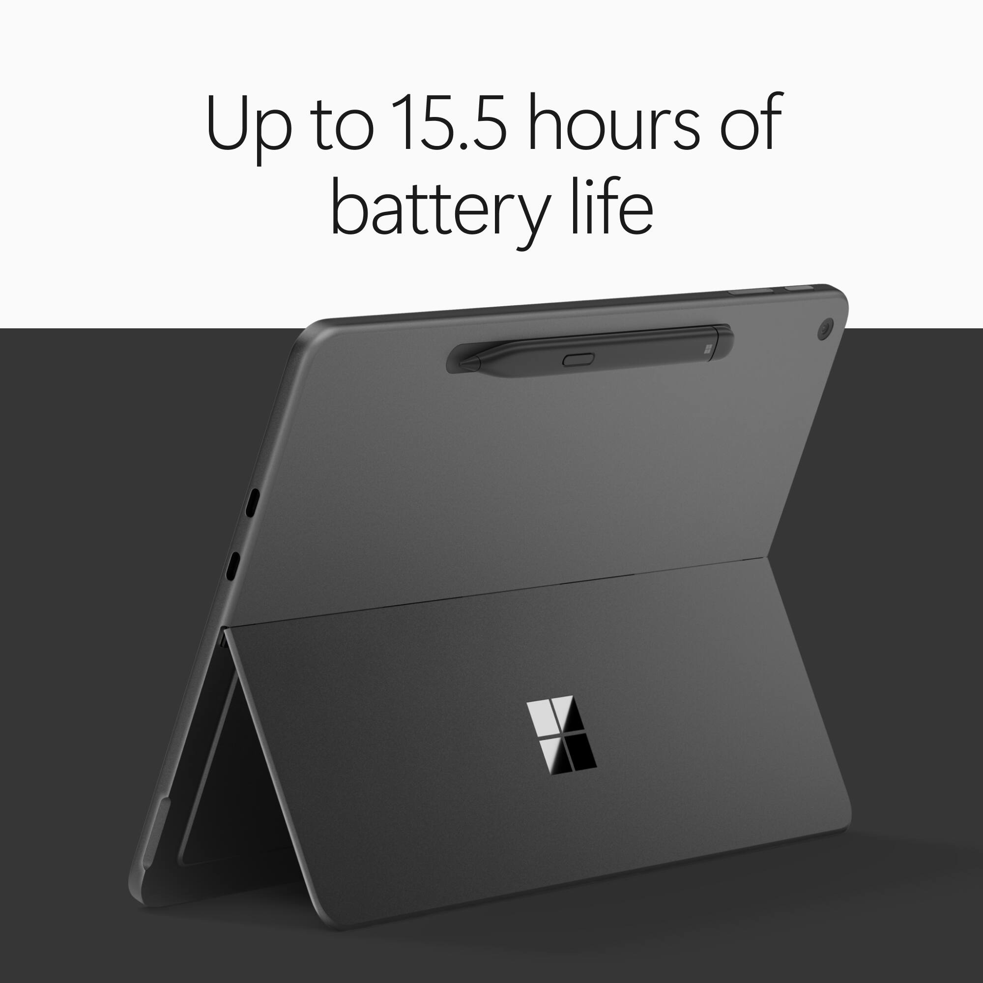 Up to 15.5 hours of battery life