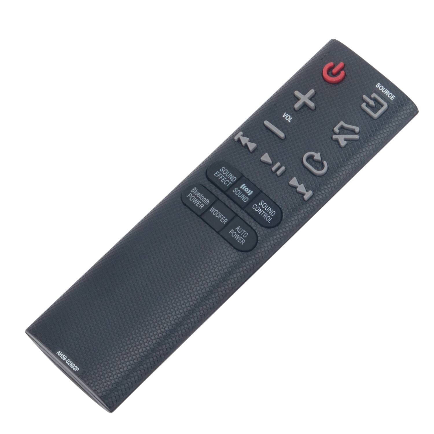 SOURCE, VOL, C, SOUND, POWER, Bluetooth, SOUND, WOOFER, CONTROL, POWER, AUTO, AH59-02692P