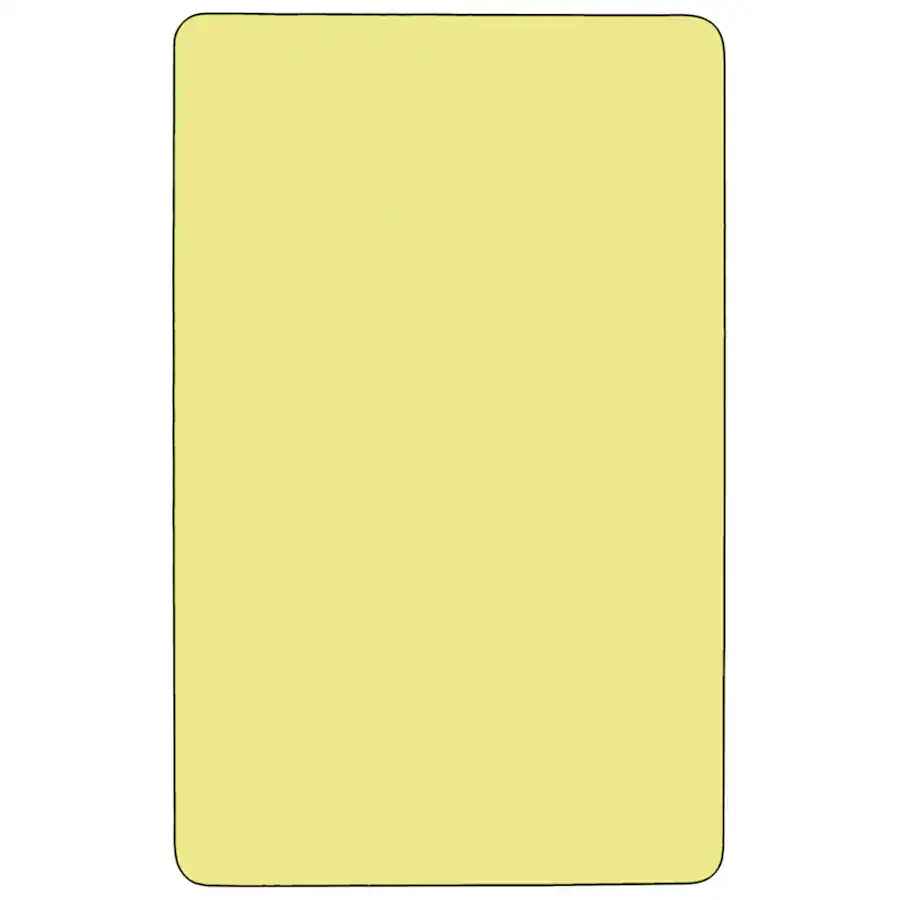 Emma + Oliver 30x72 Rectangle Laminate Adjustable Preschool Activity ...