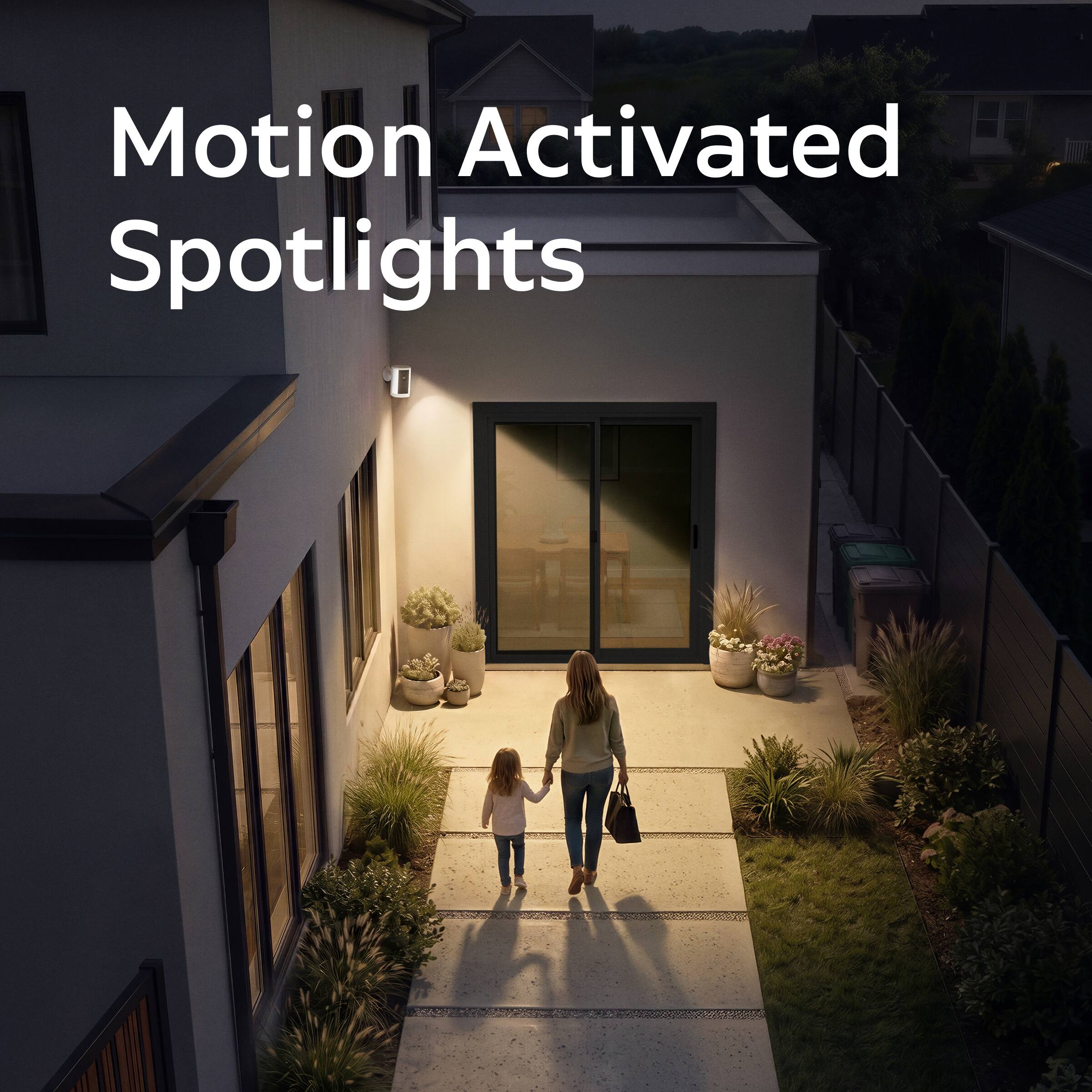 Motion Activated Spotlights