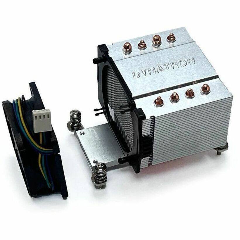 Back. Dynatron - a47 2u active cpu cooler for am4/am5 - Black.