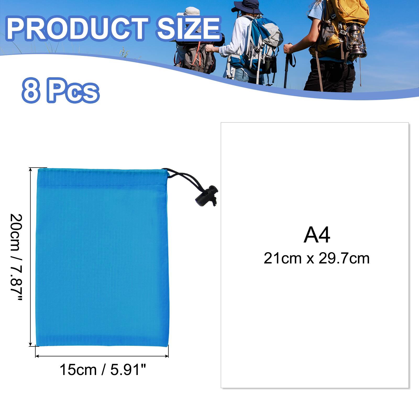 PRODUCT SIZE

8 Pcs

20cm / 7.87" x 15cm / 5.91"

A4

21cm x 29.7cm