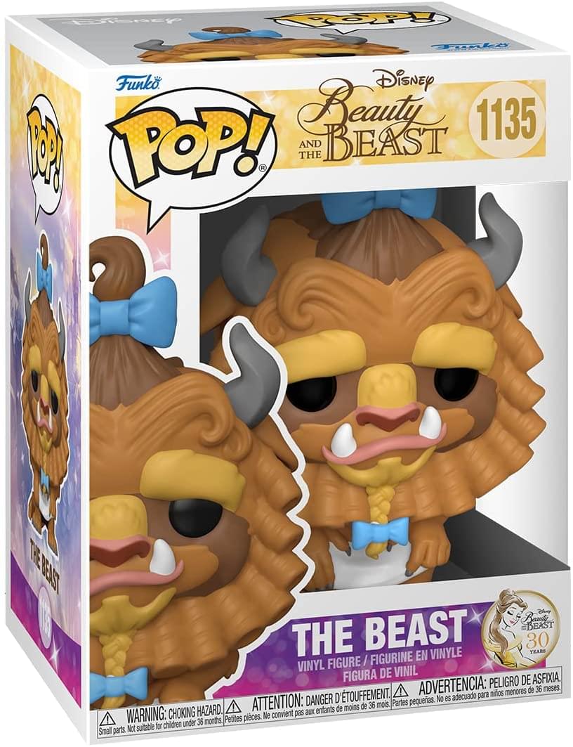20 Tole Funko Disney Beauty and the Beast 1135 POP! The Beast Vinyl Figure / Figurine en Vinyle 30 Years  
Warning: Choking Hazard. Small parts. Not suitable for children under 36 months.  
Attention: Danger d'étouffement. Ne convient pas aux enfants de moins de 36 mois.  
Advertencia: Peligro de asfixia. No es adecuado para niños menores de 36 meses.