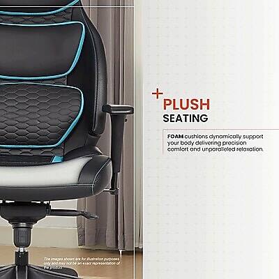 + PLUSH SEATING  
FOAM cushions dynamically support your body delivering precision comfort and unparalleled relaxation.