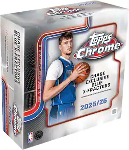 2025-2026 Topps Chrome Basketball Mega Box