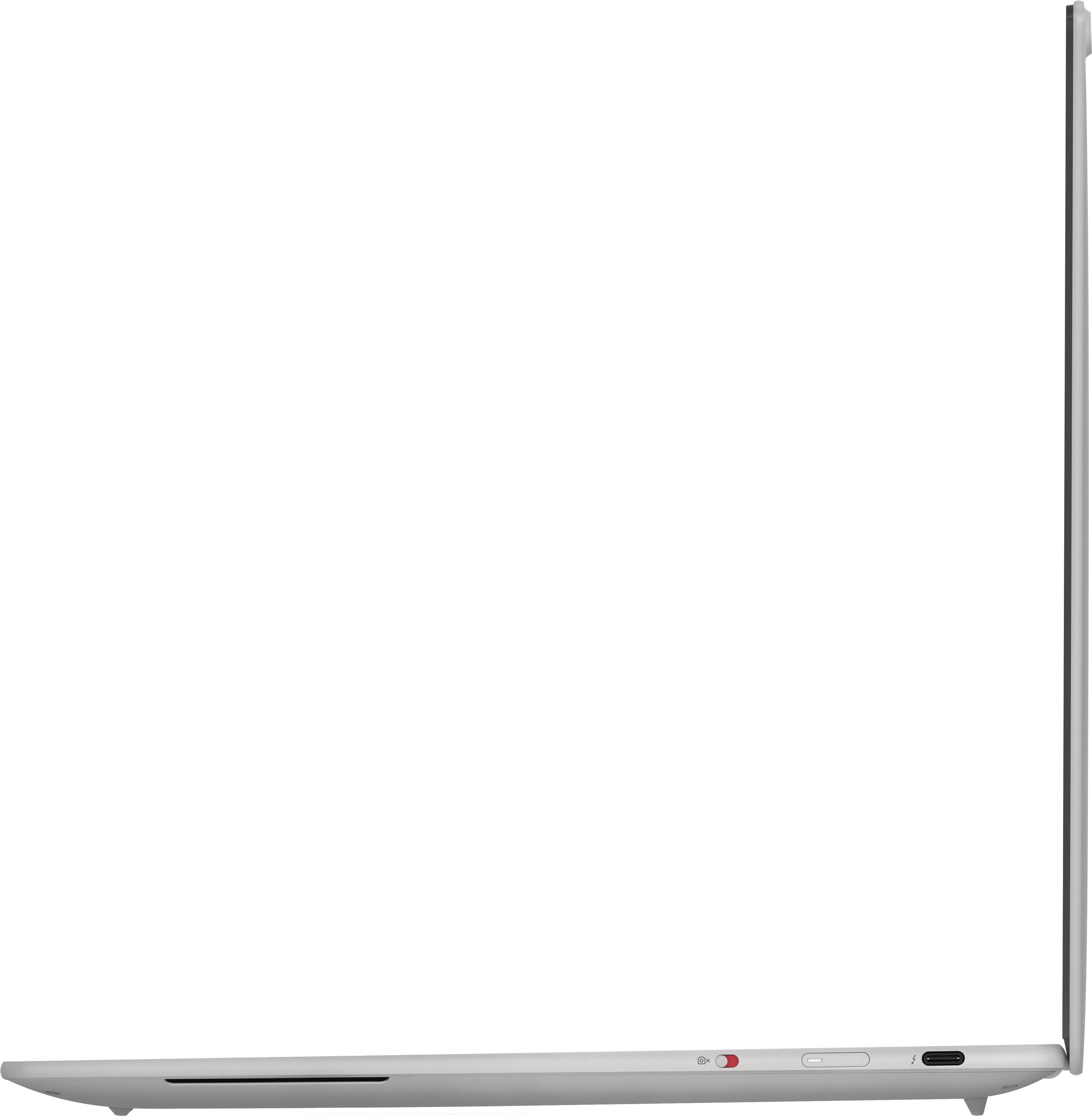 Alt View 20. Lenovo - Yoga Slim 7i Ultra Aura Edition- 14" 3K 120Hz OLED Touchscreen Laptop- Core Ultra 7 355 2026- 32GB Memory- 1TB Storage - Seashell.
