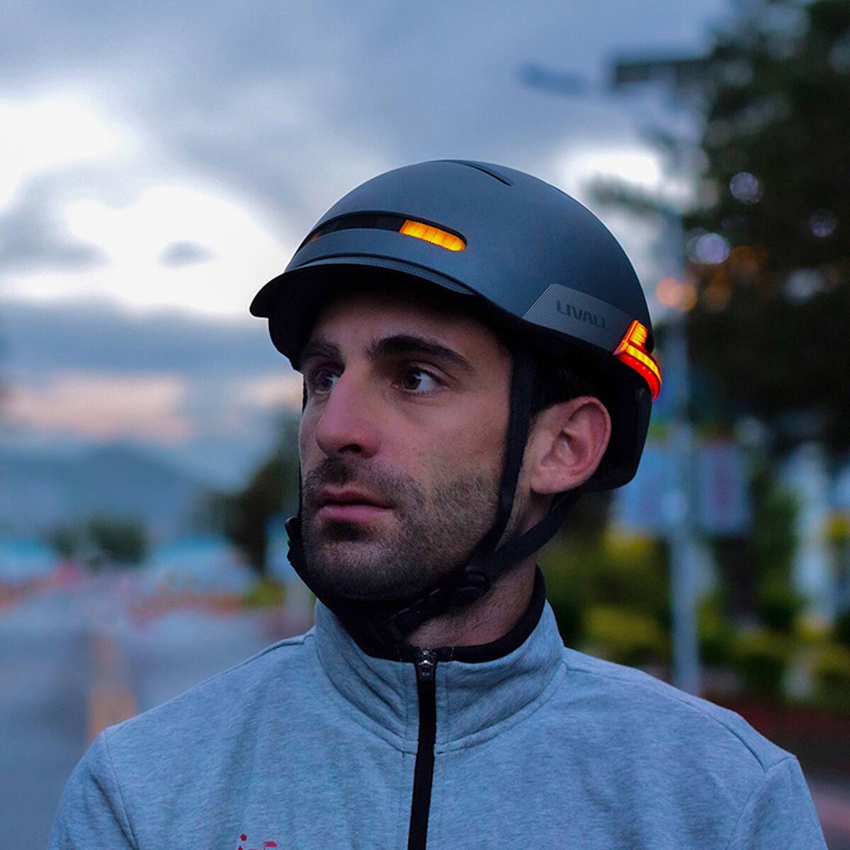 Alt View 5. LIVALL - LIVALL BH51M NEO Smart Bike Helmet with speakers, Smart Lighting, Fall Detection & SOS Alert-Black - Black.