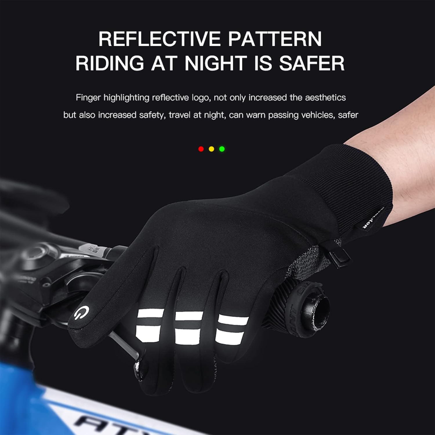 REFLECTIVE PATTERN RIDING AT NIGHT IS SAFER

Finger highlighting reflective logo, not only increased the aesthetics but also increased safety, travel at night, can warn passing vehicles, safer MOT