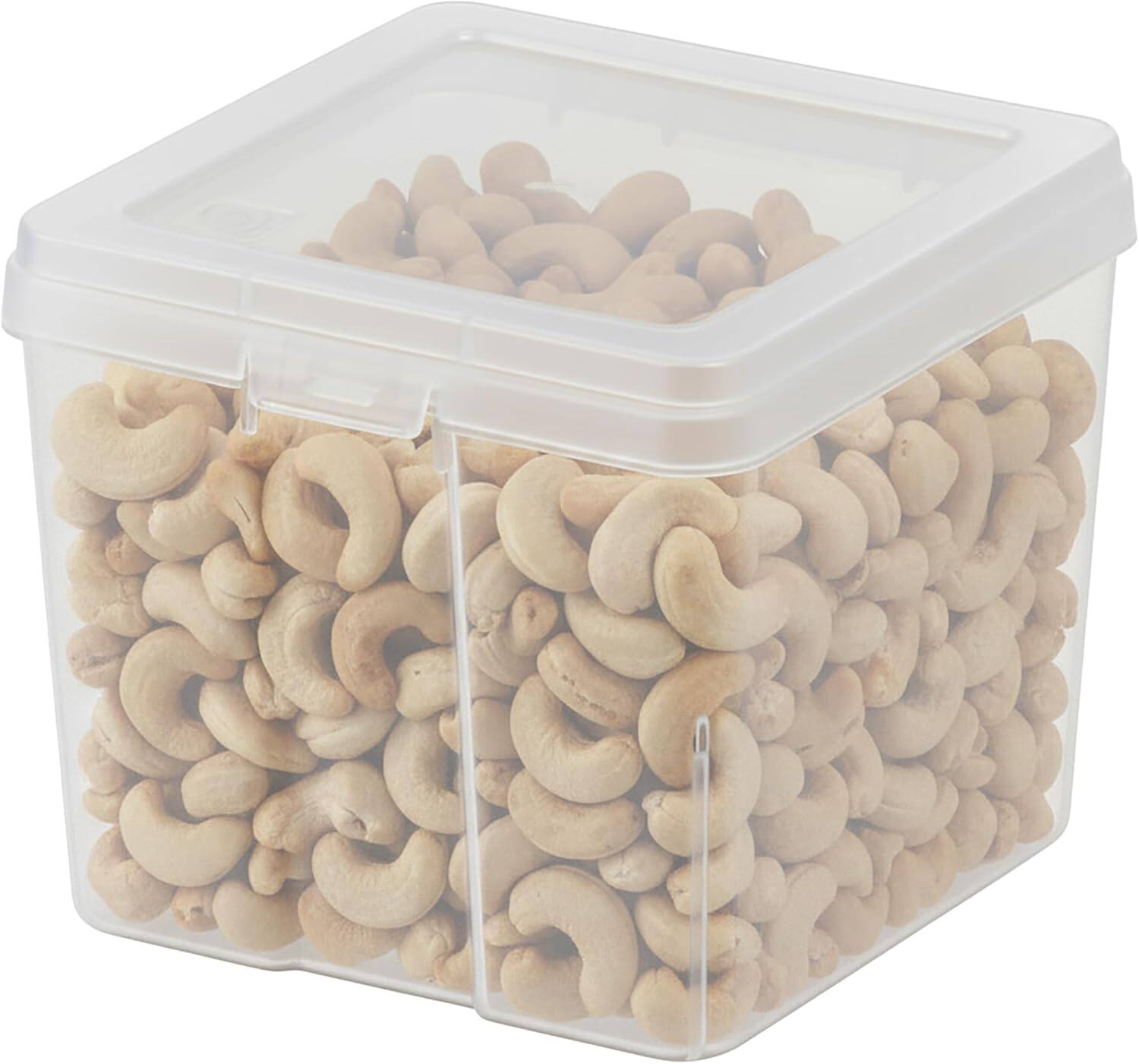 Alt View 5. IRIS USA - IRIS USA Food Storage Containers with Flip-Top Lid.