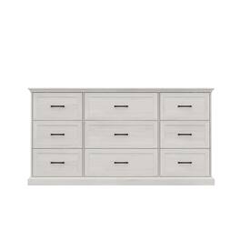FUFU & GAGA - FUFU&GAGA 9 - Drawer Horizontal Dresser: Timeless Storage, Reinvented - Light Gray