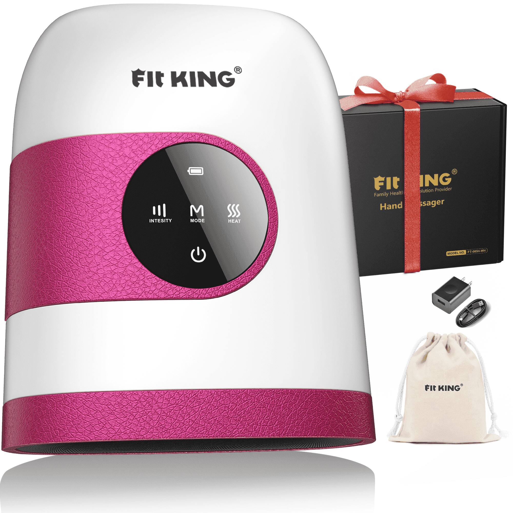 FIT KING  
INTENSITY  
M MODE  
HEAT  
ING  
olution Provider Family Health Hand Massager  
MODEL NO. VT-0895-805  
Fit KING