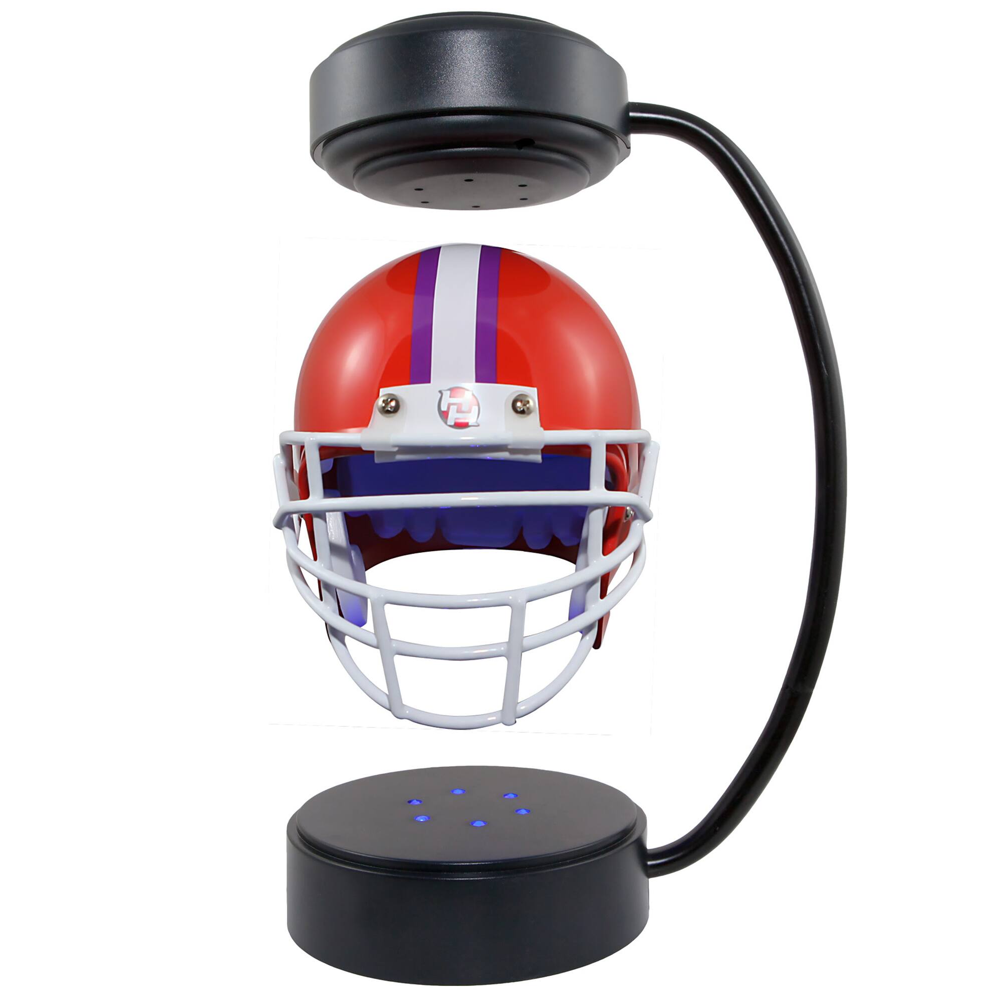Alt View 2. Pegasus - Clemson Tigers Hover Team Helmet - Orange.