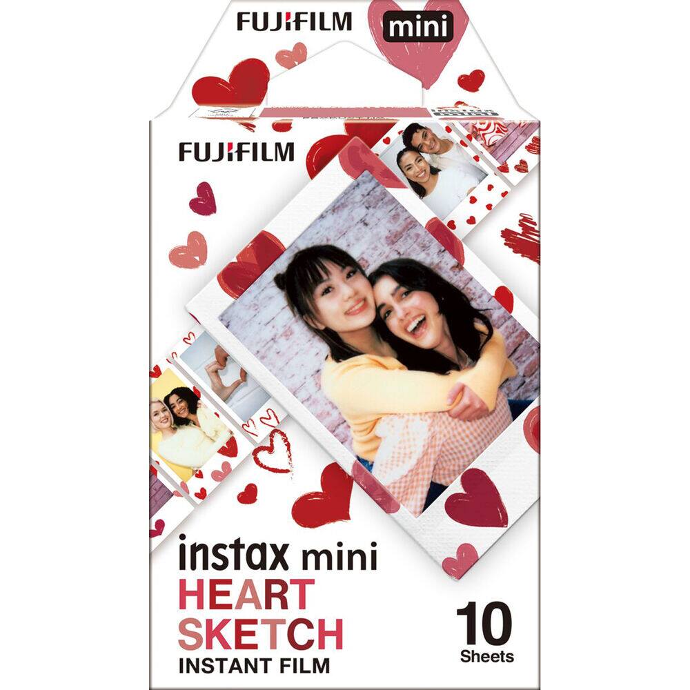 FUJIFILM mini  
instax mini HEART SKETCH  
INSTANT FILM  
10 Sheets