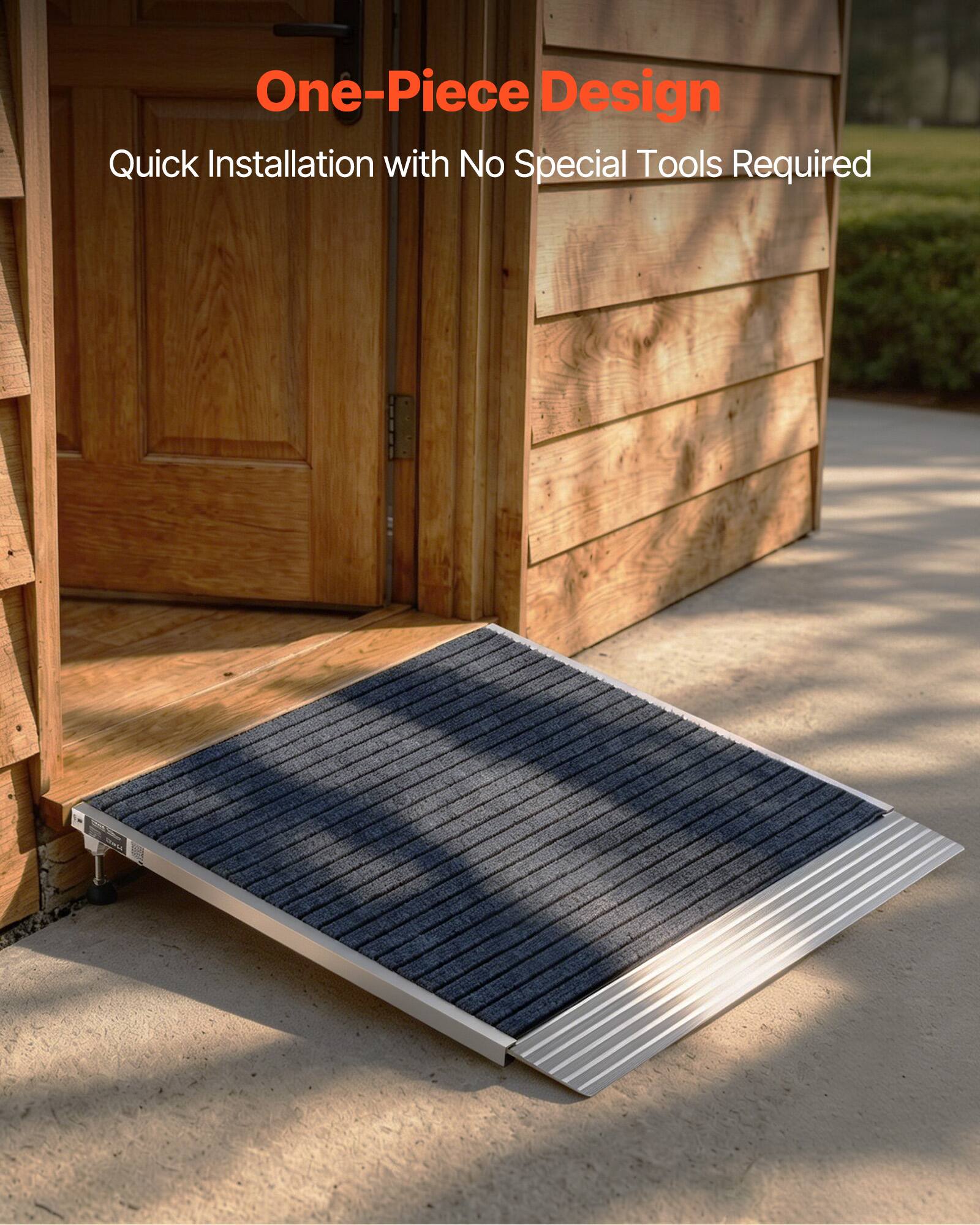 One-Piece Design  
Quick Installation with No Special Tools Required