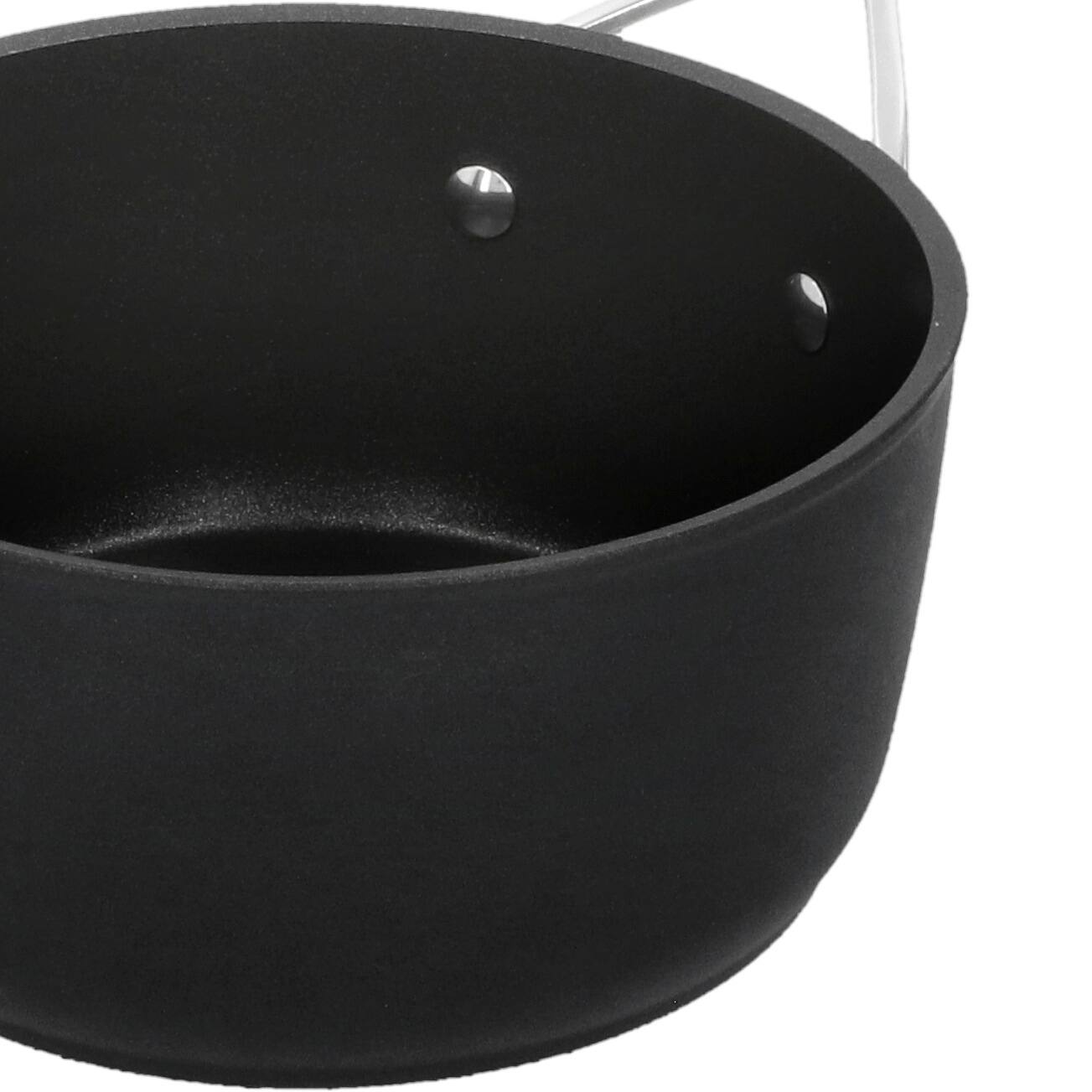 Alt View 2. Demeyere - Demeyere AluPro 2-qt Aluminum Nonstick Saucepan w/ No Lid - Black.