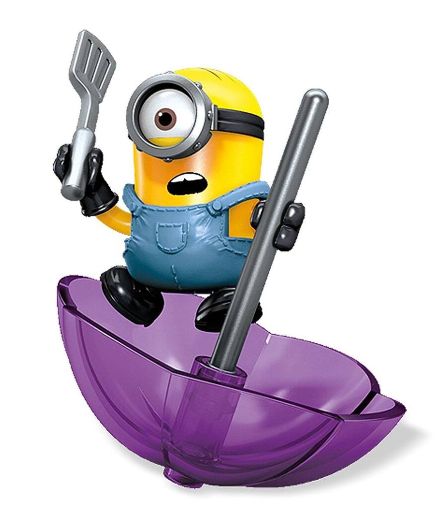 Mega Brands Minions Mega Bloks 37 Piece Construction Set, Silly TV ...