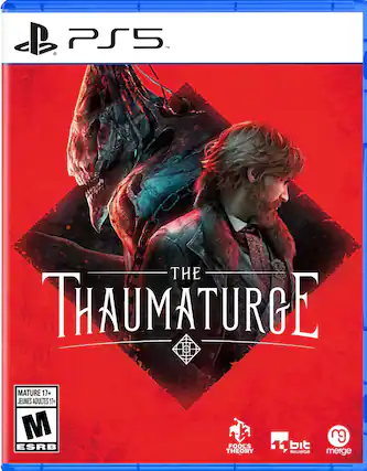 The Thaumaturge is a PlayStation 5 game that is rated Mature 17+ for mature audiences. It is developed by Fools Theory - H StudiOs and published by bit g merge. - M (Mature 17+)