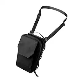 ALPAKA - Modular Sling V2 MIini Sling Bag for Phone, Magnetic Quick Access, EDC Crossbody Bag with Adjustable Strap - Black X-Pac VX21