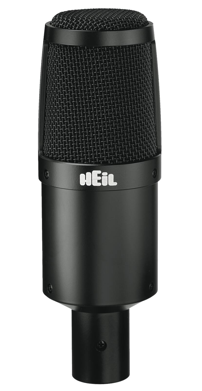 Front. Heil Sound - Dynamic Supercardioid Studio Microphone with Large Diaphragm, Internal Shock Mount and Steel Housing.