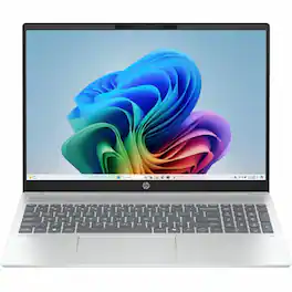 HP - OmniBook 5 16-ag1000 16-ag1547nr 16" Touchscreen Copilot+ PC Notebook - 2K - AMD Ryzen AI 7 350 - 16 GB - 1 TB SSD - Glacier Silver
