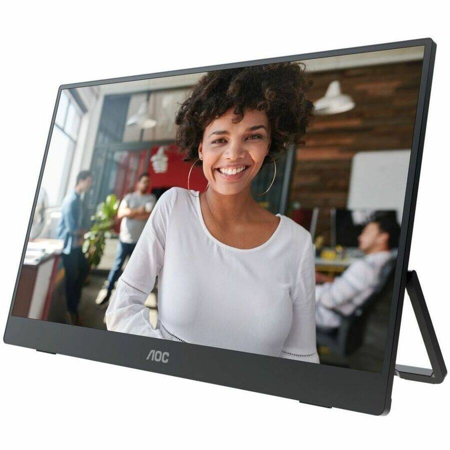 Alt View 7. Philips - 16T30 16" Class Full HD LED Monitor - 16:9 - Black.