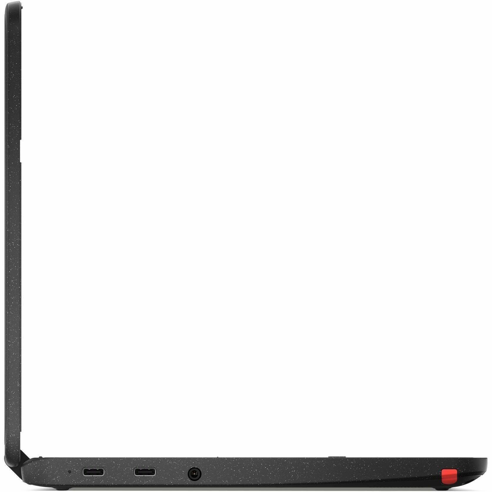 Alt View 8. Lenovo - Lenovo 500e Chromebook Gen 4s 83N80001US 11.6" Touchscreen Convertible 2 in 1 Chromebook - HD - 60 Hz - Intel N-Series - Gray.