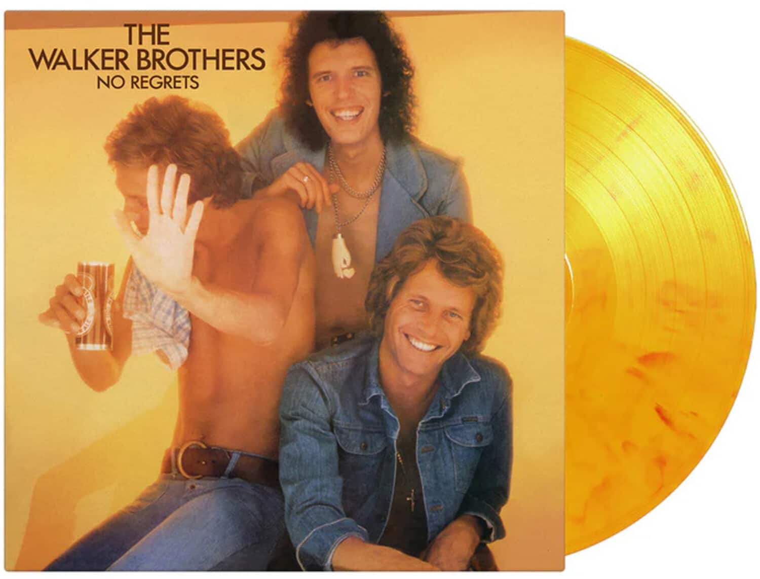 The Walker Brothers - No Regrets - Limited 180-Gram Yellow, Red & Orange Marble Colored Vinyl   - VINYL LP price history on PriceWatchPro