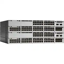 Cisco Consumer Products - Cisco Catalyst 9300X-24Y Ethernet Switch - Manageable - 3 Layer Supported - Modular - Optical Fiber - Desktop - Black