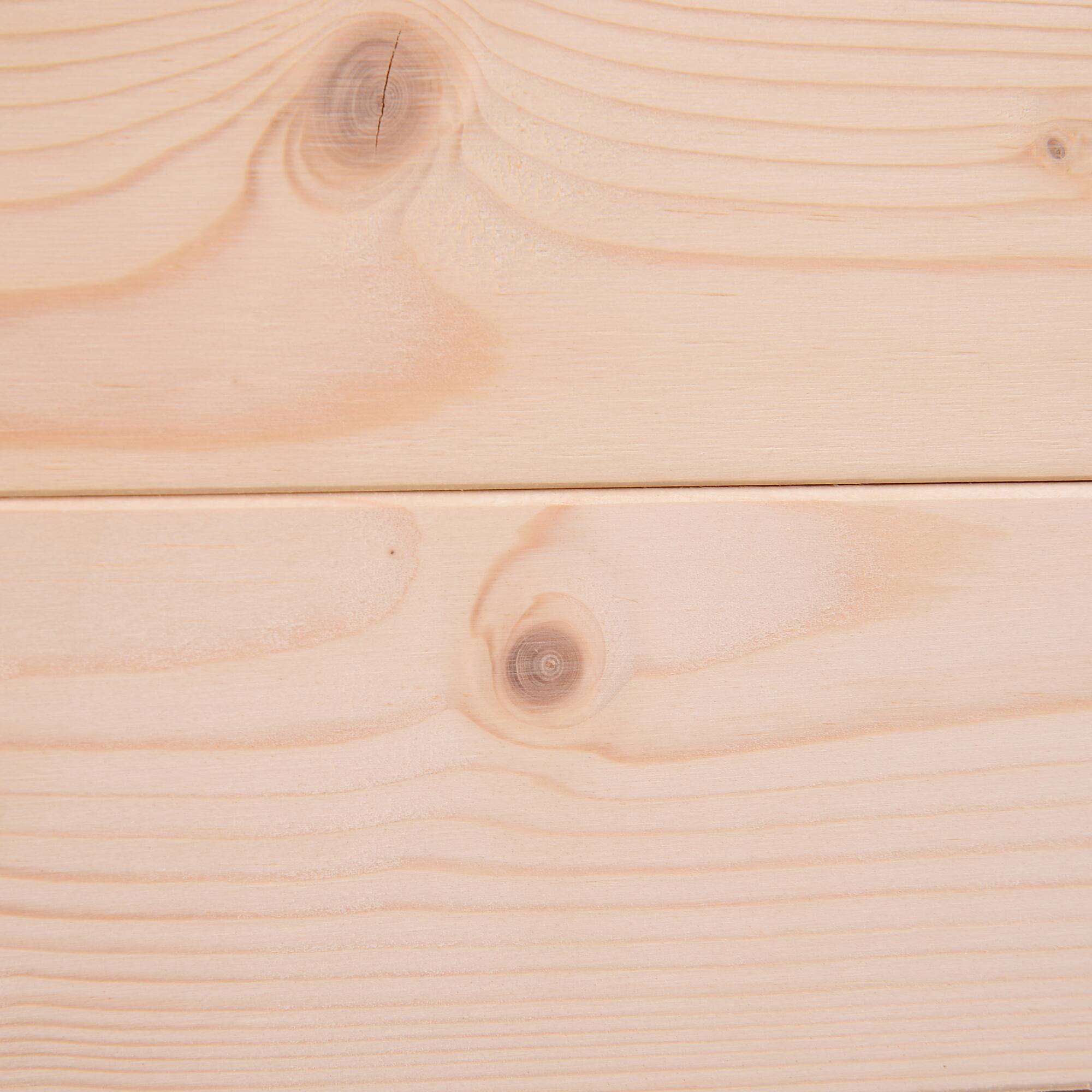 Alt View 8. Outsunny - Raised Garden Bed, Elevated Wooden Planter Box DIY Paint with Holes for Vegetables - Natural Wood.